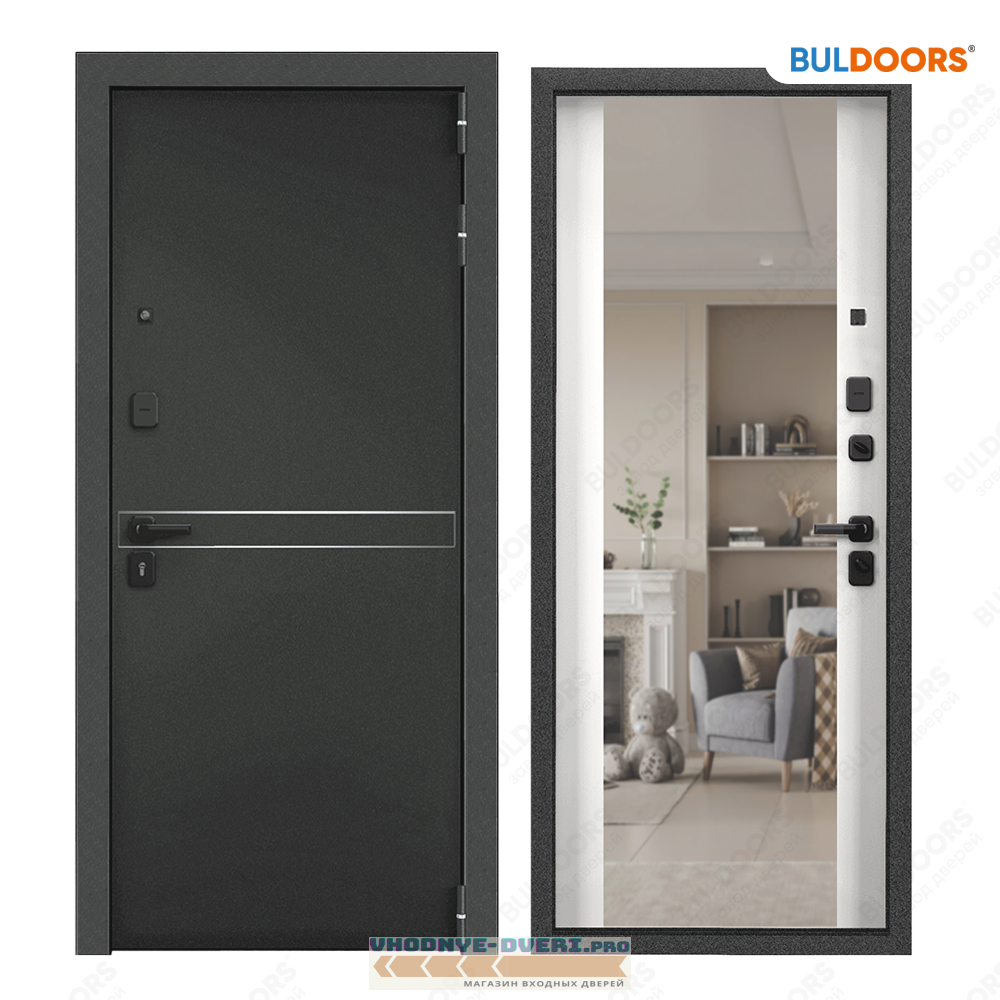 Дверь Бульдорс 100 MP MIRROR